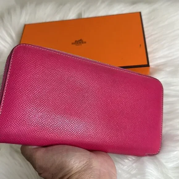 💯Authentic Hermes Azap zipped Long Wallet 🍀 - Picture 12 of 16